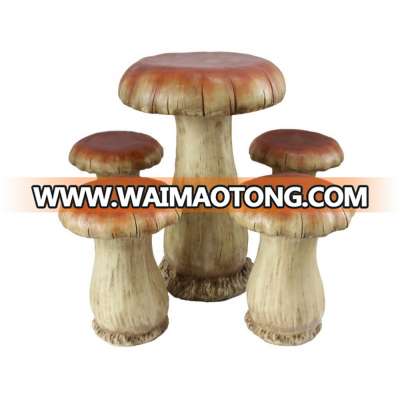 High Quality Rustic Mushroom garden Stool